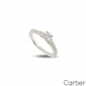 Cartier?Platinum Diamond 1895 Solitaire Ring Size 47?N4164647 Cartier?Platinum Diamond 1895 Solitaire Ring Size 47?N4164647